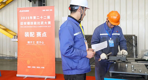 迈安德成功举办第二十二届技能比武大赛